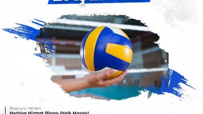 Defne Belediyesi, voleybol sporuna ilgi duyan vatandaşlar için yeni bir