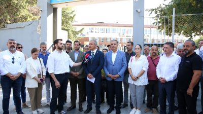 CHP Genel Başkan Yardımcısı Suat Özçağdaş, Hatay’da gerçekleştirdiği ziyaretler kapsamında