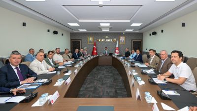 Hatay Valisi Mustafa Masatlı başkanlığında, Hatay Büyükşehir Belediyesi ve 15