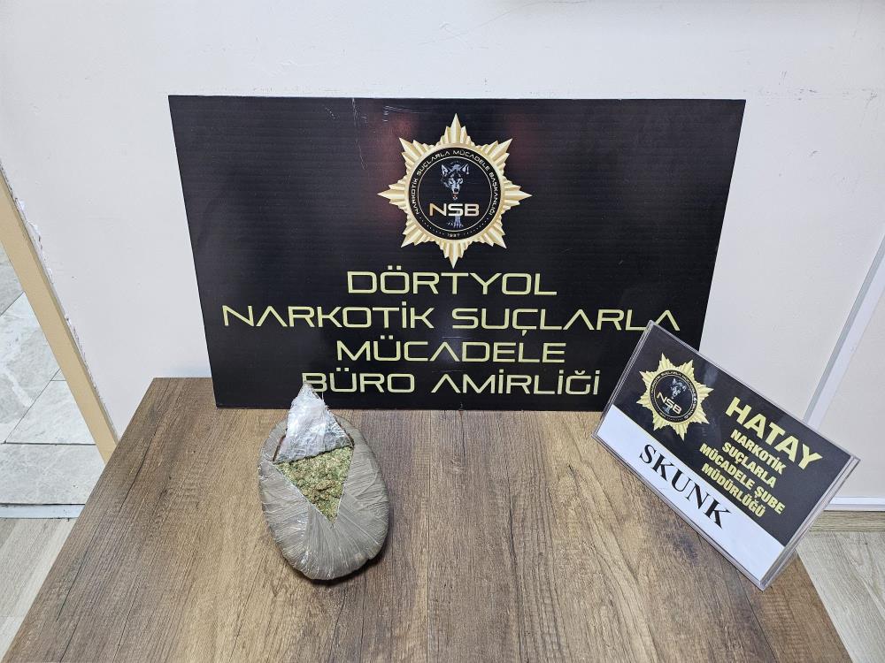 595 Gram Skunk ele geçirildi