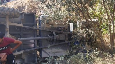 Hatay’ın Antakya ilçesine bağlı Karlısu Mahallesi’nde meydana gelen kazada, kontrolünü