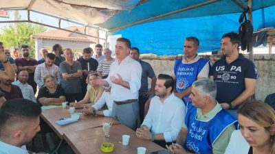 Hatay CHP Milletvekili Servet Mullaoğlu, önceki gün Payas’ta yaklaşık 2