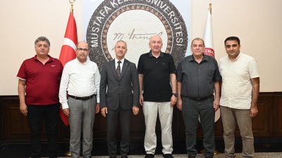Kahramanmaraş Sütçü İmam Üniversitesi Rektörü Prof. Dr. Alptekin Yasım, Hatay’a