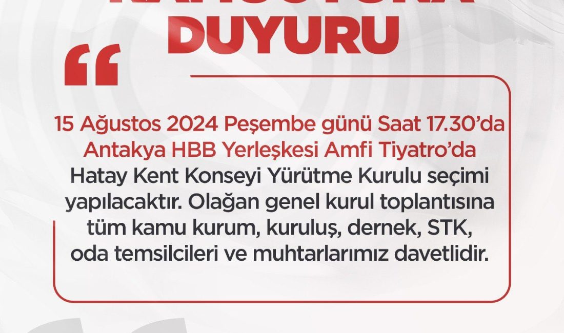 Hatay Büyükşehir Belediyesi (HBB),