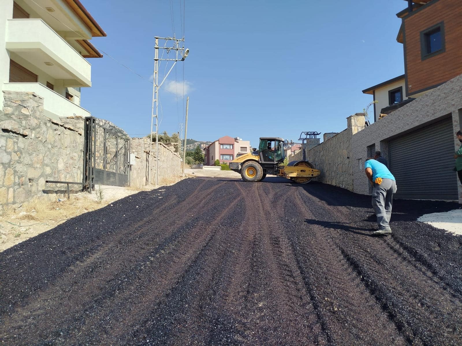 Defne Belediyesi Altyapı Ekipleri Sahada