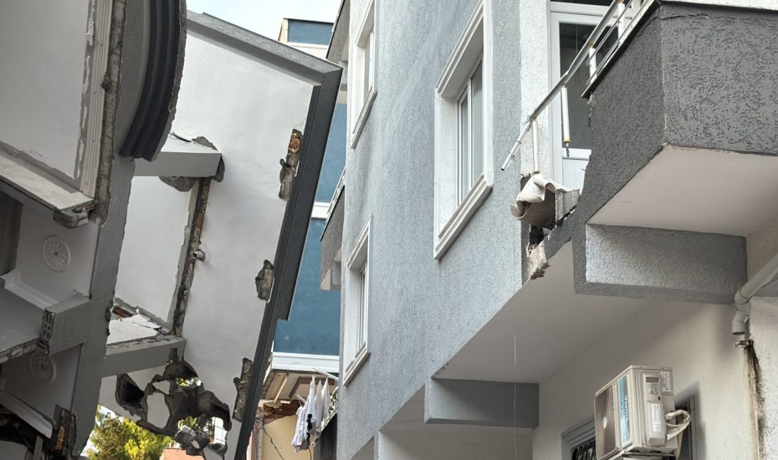 Hatay’ın İskenderun ilçesinde depremde