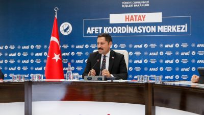 Hatay Valisi Mustafa Masatlı’nın başkanlığında, İl Göç Koordinasyon Kurulu Toplantısı