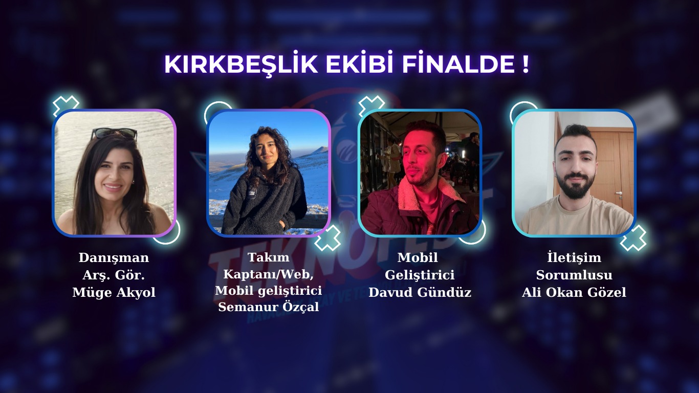 Kırkbeşlik Takımı TEKNOFEST 2024’te finale yükseldi