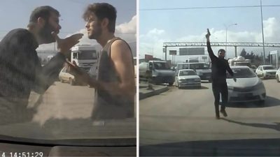 14 Mart 2024 tarihinde Hatay’da trafikte kendisine yol vermeyen bir