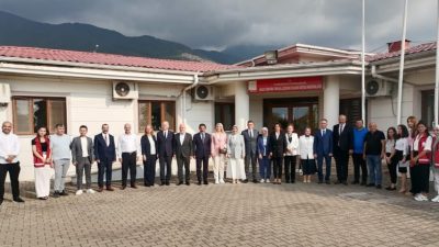 İskenderun’a gelen Aile ve Sosyal Politikalar Bakan Yardımcısı Leman Yenigün,