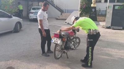 Hatay’ın İskenderun ilçesi Karayılan mevkiinde, 31 AJY 654 plakalı motosiklet