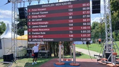 Hafta sonunda İstanbul’da gerçekleştirilen 36. Boğaziçi Kıtalararası Yüzme Maratonu’na 57