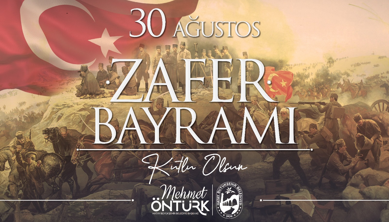 Başkan Öntürk’ten Zafer Bayramı kutlaması