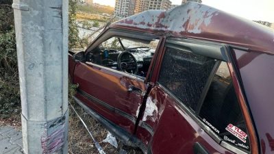 Antakya’da meydana gelen trafik kazasında, 06 DMA 117 plakalı Tofaş