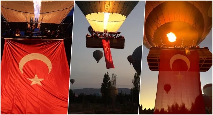 Kapadokya’da, 30 Ağustos Zafer