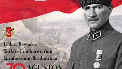 Türkiye Gazeteciler cemiyeti 30 Ağustos Zafer Bayramının laik ve demokratik