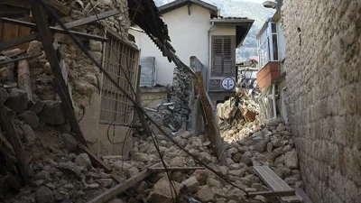 Antakya’da Kurtuluş caddesi dahil tarihi ve tescilli yapıların yer aldığı
