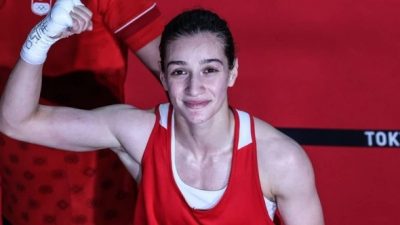 Paris 2024 Olimpiyat Oyunları’nın boks branşında milli sporcu Buse Naz