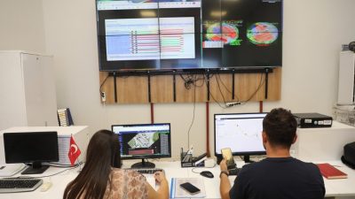 Hatay Büyükşehir Belediyesi (HBB) Trafik Kontrol Merkezi, şehir genelindeki ulaşım