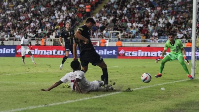 Hatayspor’un Süper Lig 2. haftasında Kasımpaşa ile oynadığı maçta tribünlerde