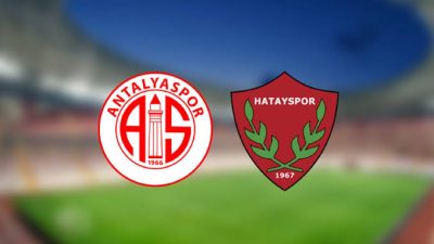 Trendyol Süper Lig'in 3'üncü haftasında Antalyaspor ile Hatayspor karşı karşıya