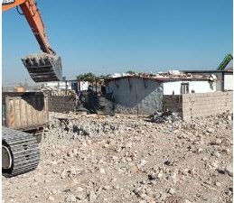 Hatay’ın Kırıkhan ilçesi Otogar civarı Cumhuriyet caddesinde Rezerv alan uygulaması