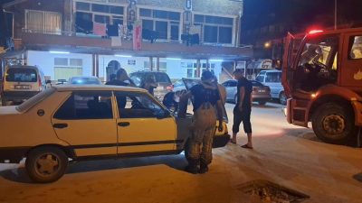 Hatay’ın Samandağ ilçesi Çevlik Tatil Köyü mevkiinde seyir halindeyken motor