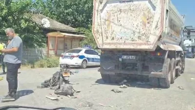 Kaza, güvenlik kamerası tarafından kaydedildi