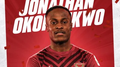 Hatayspor’da Nijeryalı futbolculardan Jonathan Okoronkwo 21 yaşında. Genç yetenek için