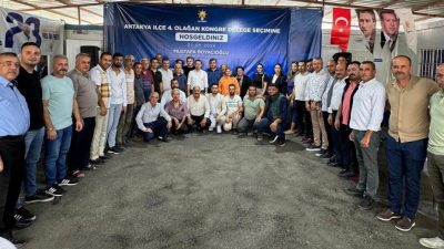 AK Parti Hatay İl Başkanlığı, 15 ilçede yapılacak kongrelerde oy