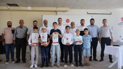 Hatay İl Müftülüğü Konferans Salonu’nda düzenlenen Kur’an Kursları arası Kur’an-ı