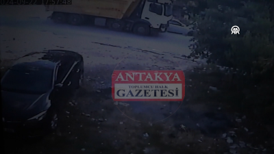 Hatay’ın Defne ilçesi, Antakya-Yayladağı kara yolunun Harbiye mevkiisinde meydana gelen