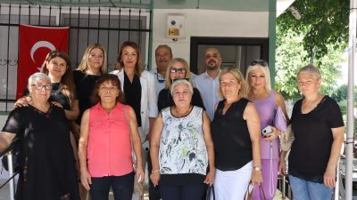 Hatay CHP Milletvekili Nermin Yıldırım Kara, seçim bölgesindeki gezileri sırasında