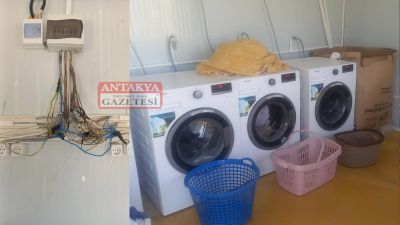 Hatay’ın Subaşı Mahallesi Metin Hatunoğlu 1 Konteyner Kenti’nde, yaklaşık 2