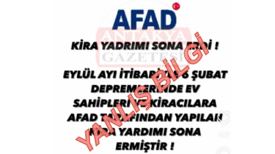 Bir süredir sosyal medya mecrasından dolaşımı yapılan Kahramanmaraş kaynaklı bir