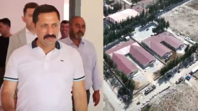 Hatay Valisi Mustafa Masatlı, Antakya ilçesinde yapımında sona yaklaşılan ve
