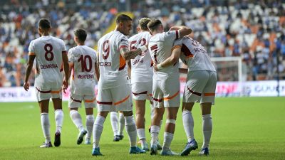 Galatasaray, Trendyol Süper Lig’in 4. haftasında deplasmanda Adana Demirspor ile