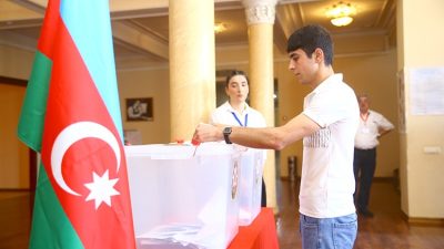 Azerbaycan’da, milletvekili seçimi için oy kullanma işlemi yerel saatle 08.00’de