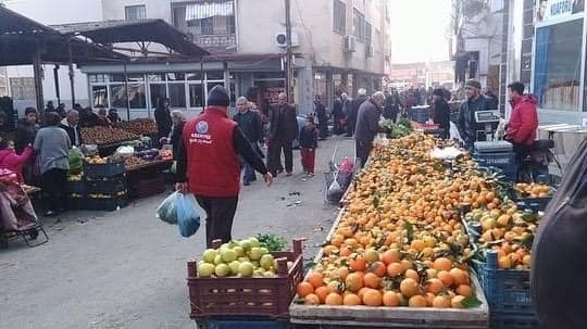 Kırıkhan’da pazar yeri değişti