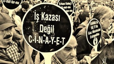 &nbsp; İşçi Sağlığı ve İş Güvenliği Meclisi’nin (İSİG) yayımladığı rapora