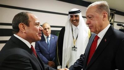 Cumhurbaşkanı Recep Tayyip Erdoğan’ın daveti üzerine Mısır Cumhurbaşkanı Abdulfettah es-Sisi,