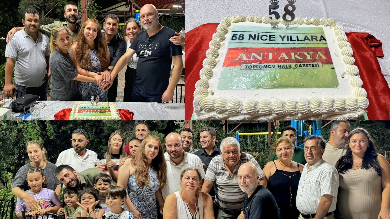 Antakya Gazetesi’nin 58. Yıl Aile Fotoğrafı