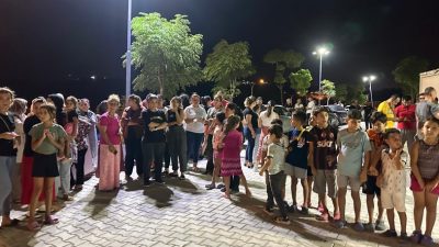 Antakya EXPO Alanı karşısında bulunan Rotary Konteyner Kenti’nde yaşayan depremzedelere,