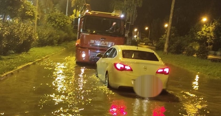 İskenderun’da Battı-Çıktı’ya inen çıkamadı