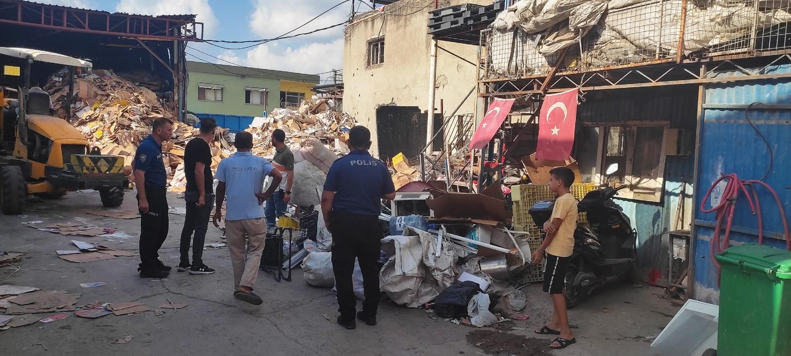 Hurdacılara baskın: 25 iş yeri denetlendi