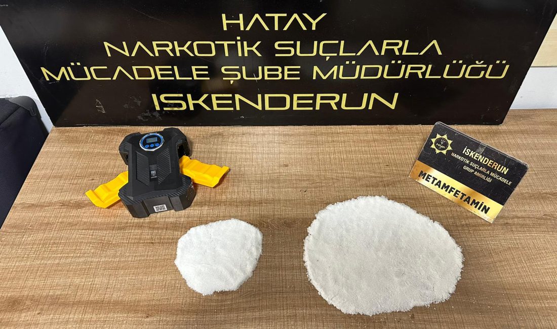 Hatay Emniyet Müdürlüğü’nün uyuşturucu