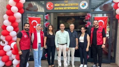 Hatay’ın Dörtyol ilçesinde, depremzedelerin yaşadığı konteyner kentlere yakın noktada, belediye