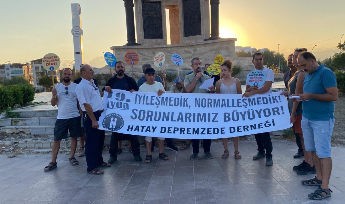 Hatay Depremzede Derneği, Hatay’daki