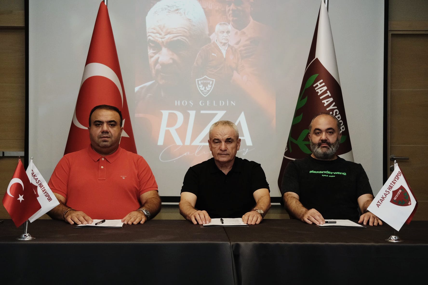 Hatayspor’da Rıza Çalımbay dönemi başladı