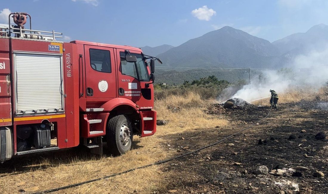 Hatay’ın Hassa ilçesinde merkezde